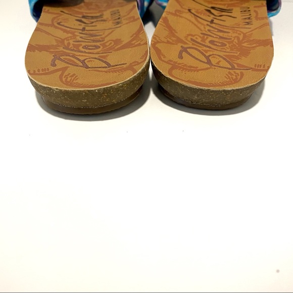 Blowfish Ginah Turq Dye Pop Slide Sandals - NWT - Picture 9 of 16
